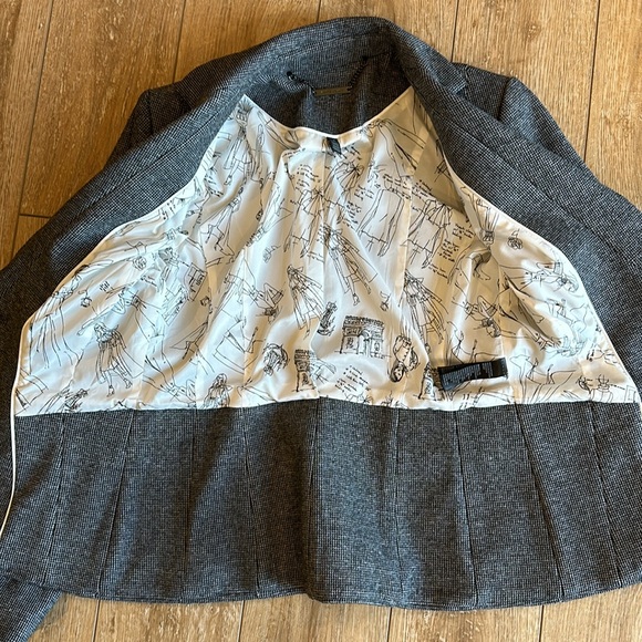 WHBM Mini houndstooth signature blazer Size 4 - Picture 13 of 14